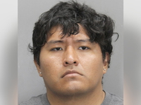 26-year-old Andres Caceres Jaldin in a booking picture