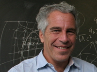 A close-up of Jeffrey Epstein