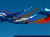 A Southwest Airlines Boeing 737 MAX 8 aircraft