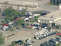 Deadly LA County Sheriff's Department explosion aerial image