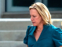 Colorado dentist's girlfriend after tstifying in the murder trial