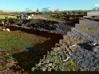 Excavation site in the Cotswolds