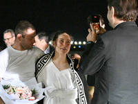 Ksenia Karelina and Chris van Heerden
