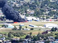 Plane crashes in Kalispell, Montana on Aug 11, 2025
