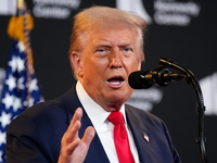 President Donald Trump speaker at the Kennedy Center