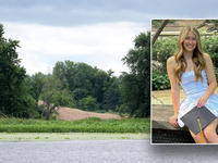 Viterbo University graduate student Eliotte Heinz was found dead in the Mississippi River in Brownsville, MN, Thursday, July 24, 2025. Her body was discovered across from a marine bar.